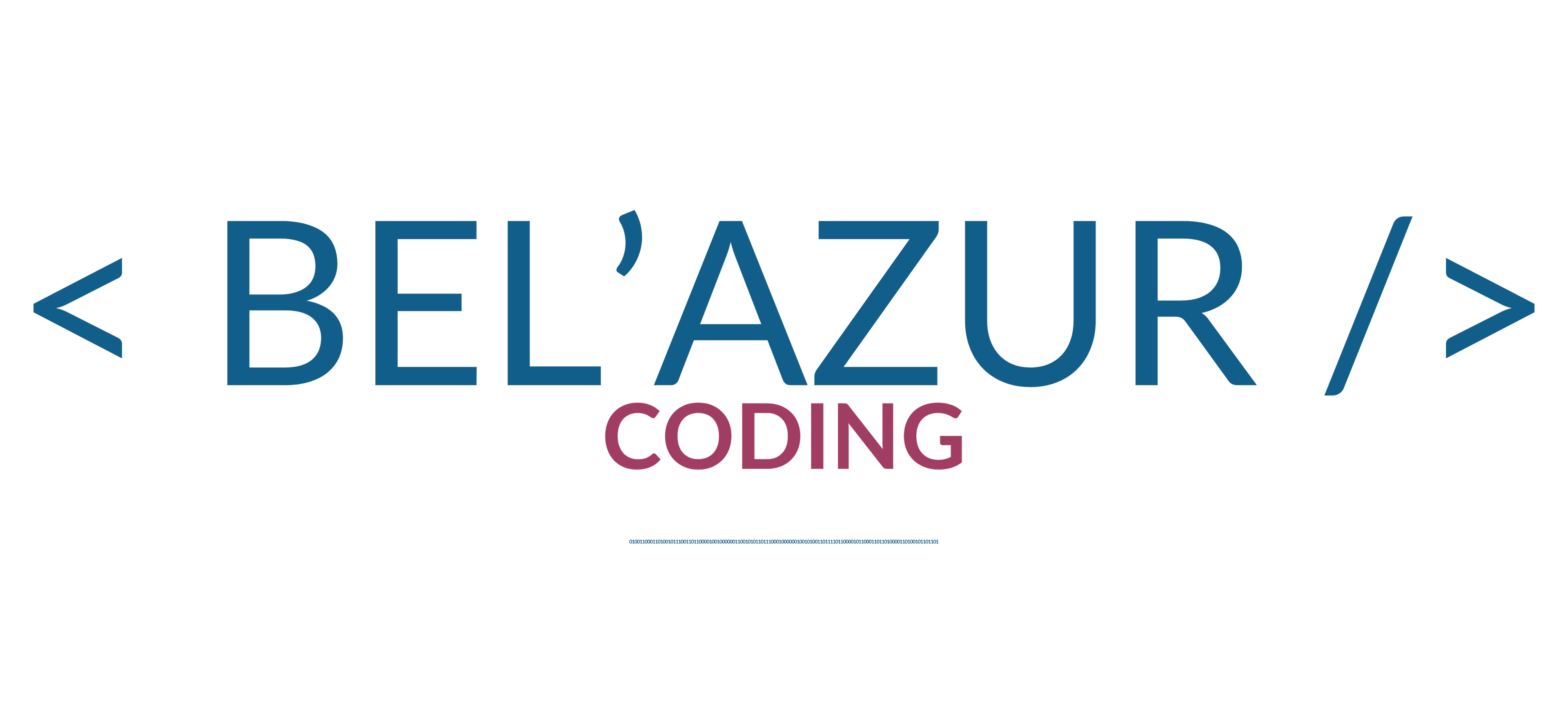 Bel'Azur Coding Logo
